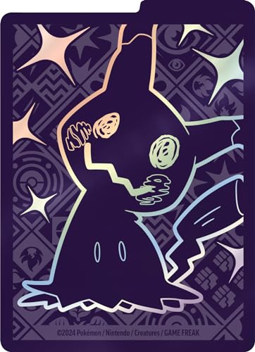 Pokémon-Sammelkartenspiel: Top-Trainer-Box Karmesin & Purpur – Paldeas Schicksale (9 Boosterpacks, 1 holografische Vollbild-Promokarte & Zubehör)