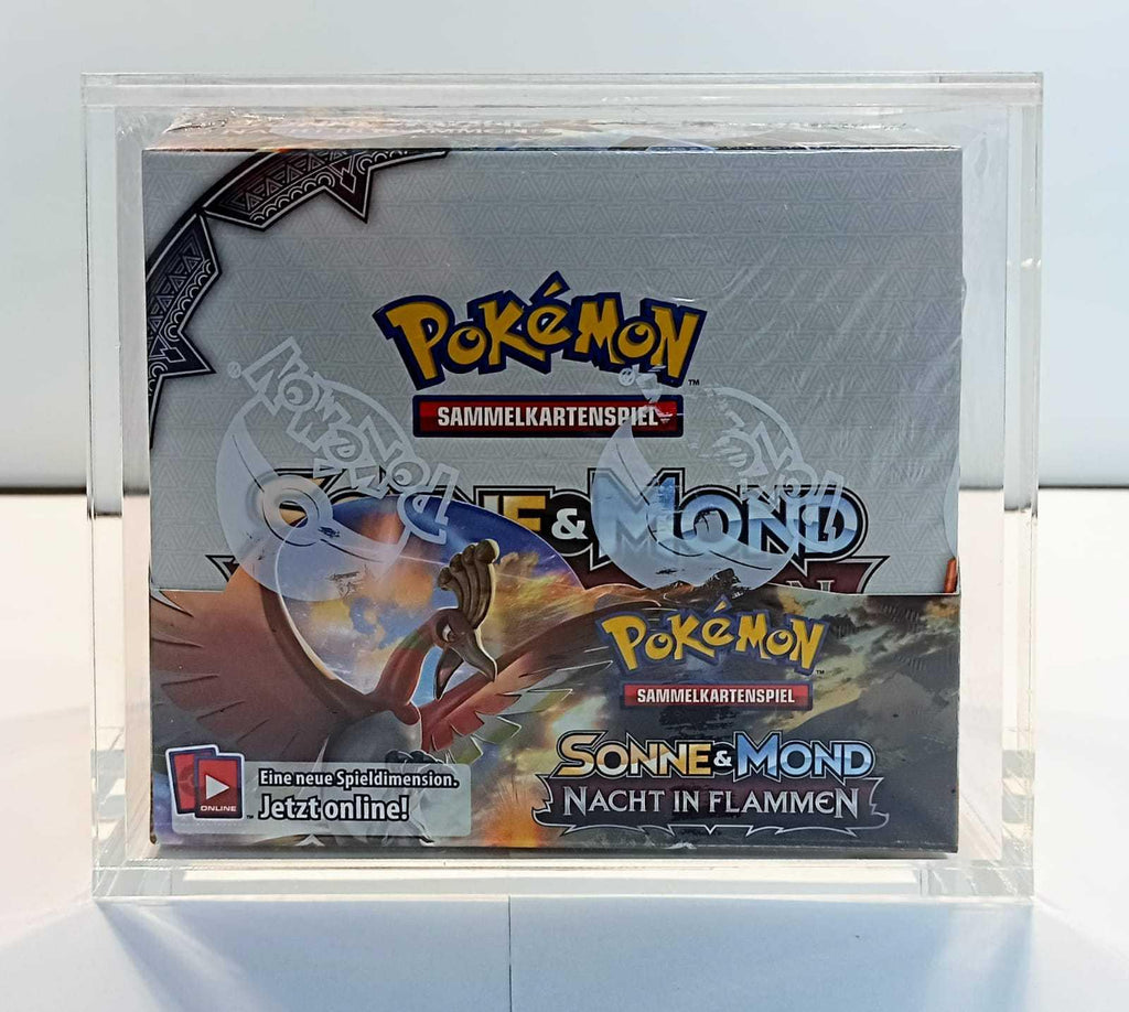 Acryl Premium Schutzbox / Case passend für Pokémon Display Drachenwandel