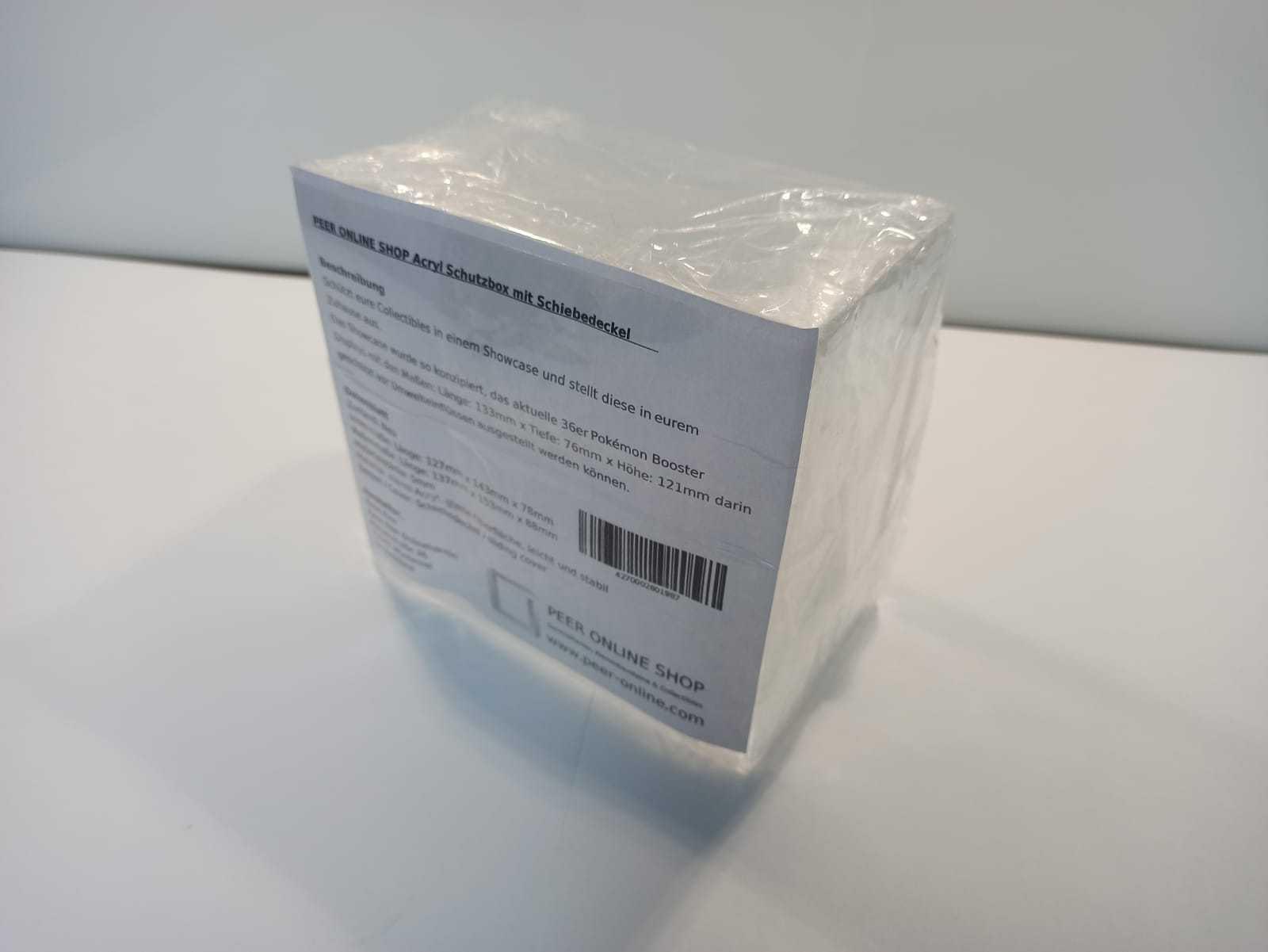 Acryl Premium Schutzbox / Case passend für Pokémon Display Drachenwandel