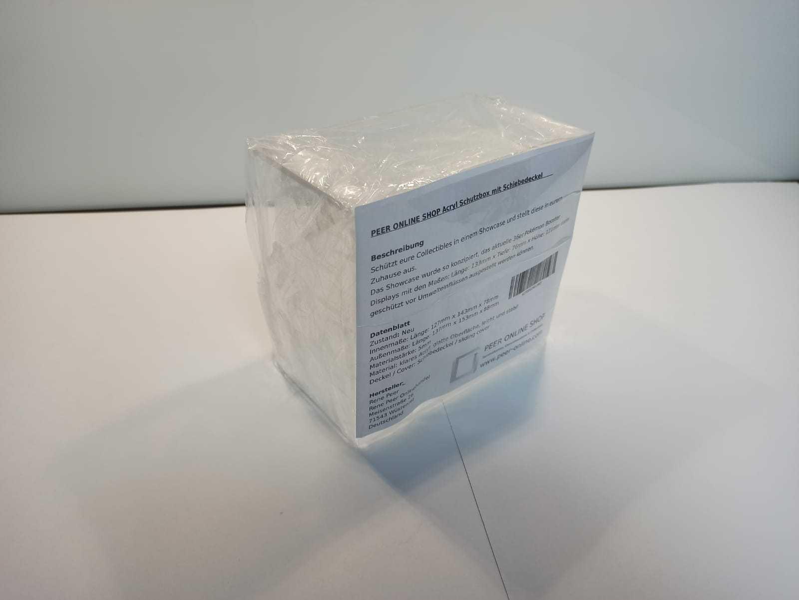 Acryl Premium Schutzbox / Case passend für Pokémon Display Drachenwandel