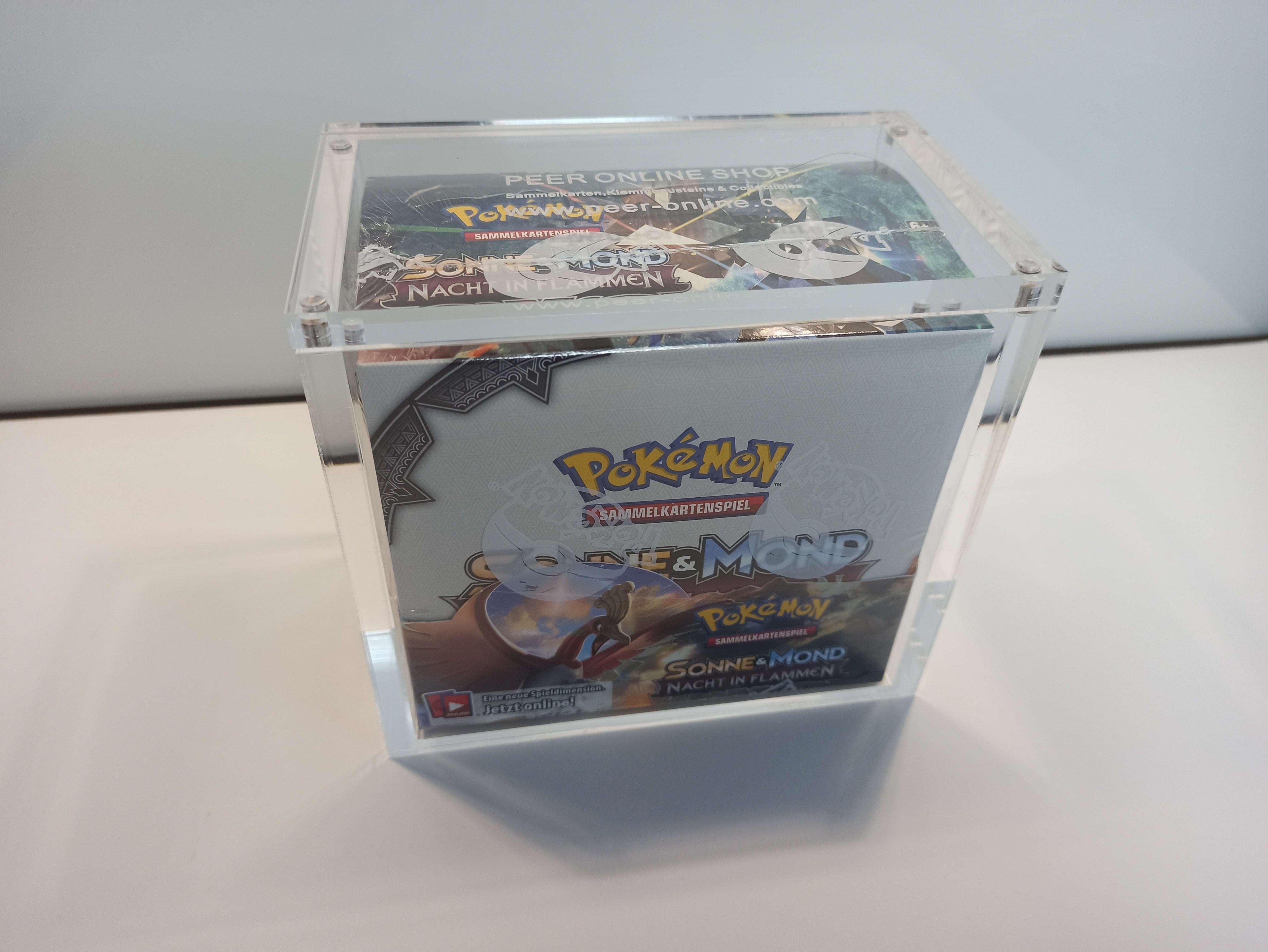 Acryl Schutzbox de-Luxe / Case passend für Pokemon Display Drachenwandel