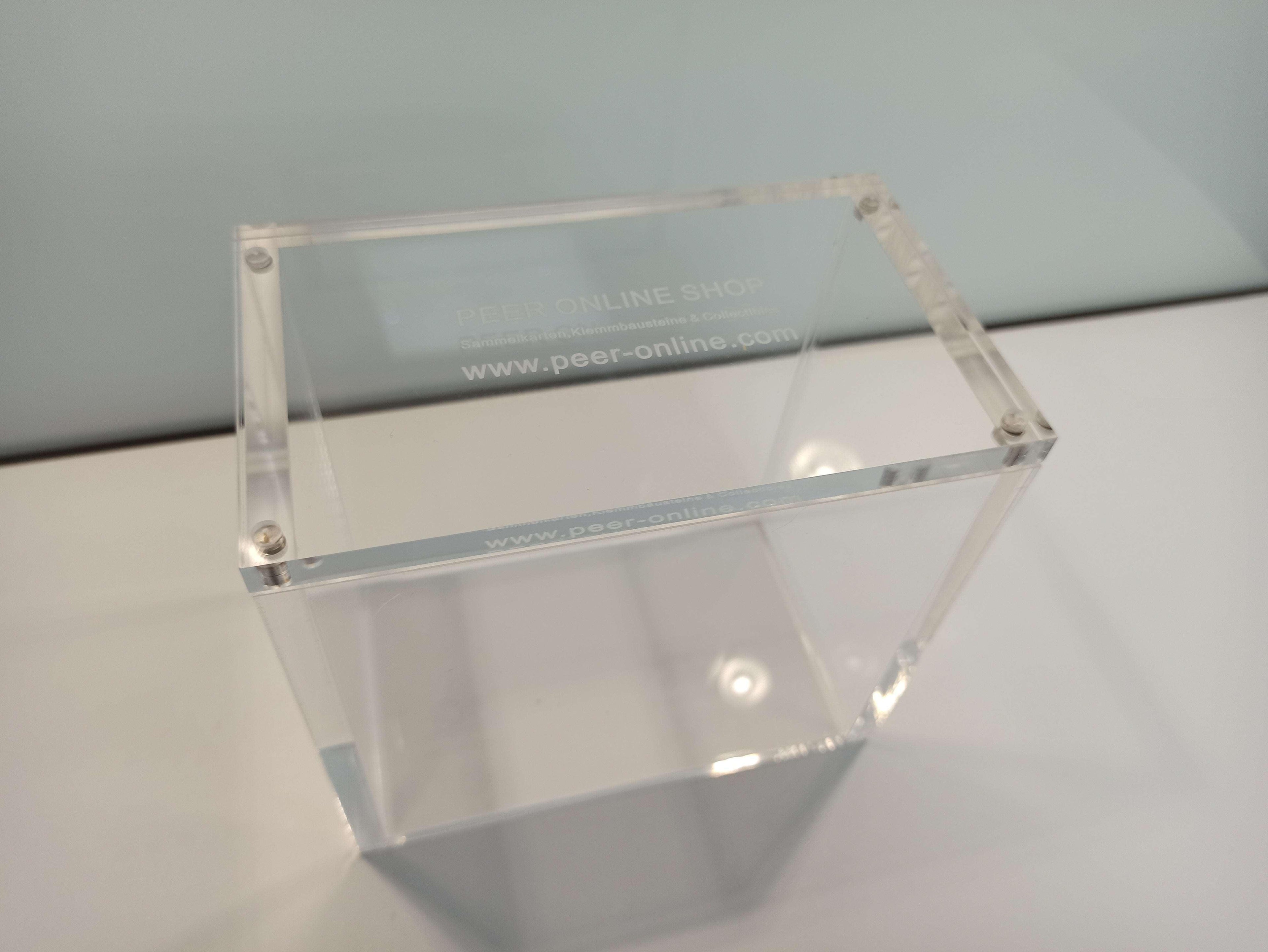 Acryl Schutzbox de-Luxe / Case passend für Pokemon Display Drachenwandel