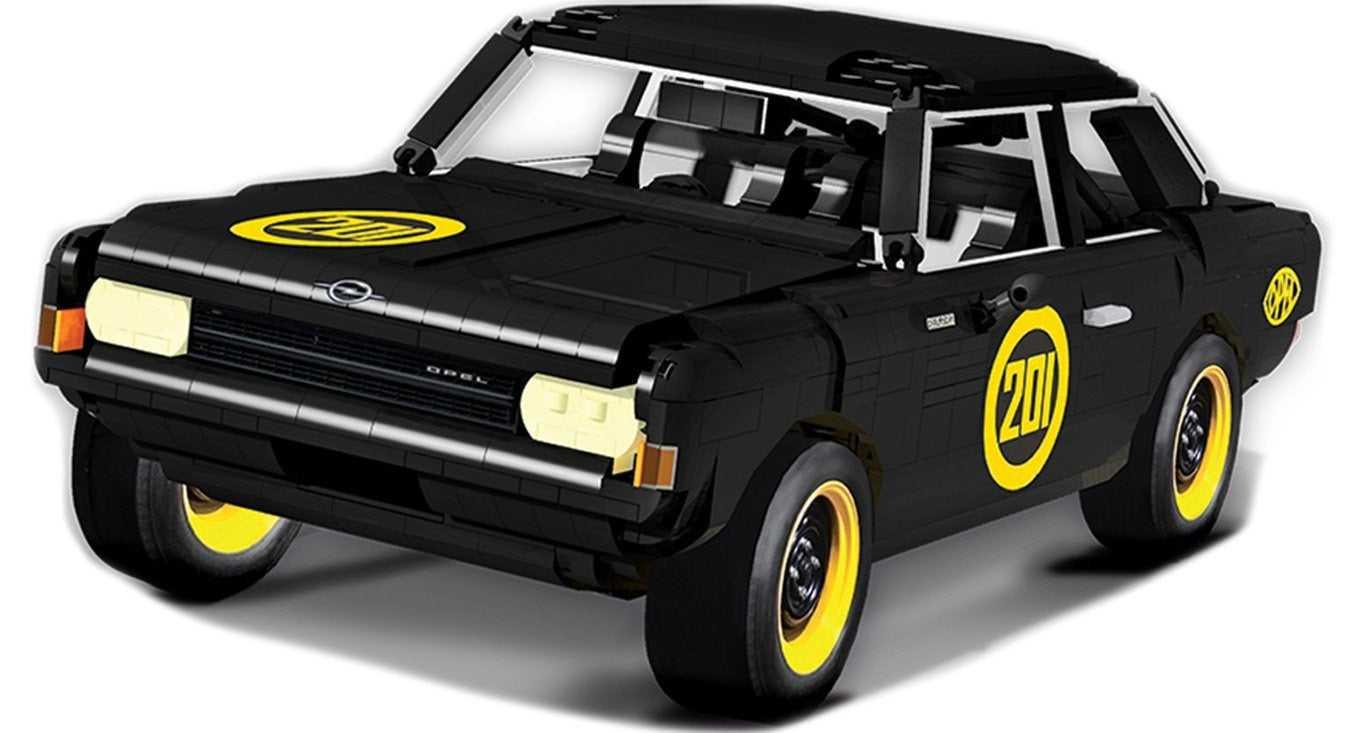 COBI 24333 - Autos Maßstab 1:12 - Opel Rekord C Schwarze Witwe