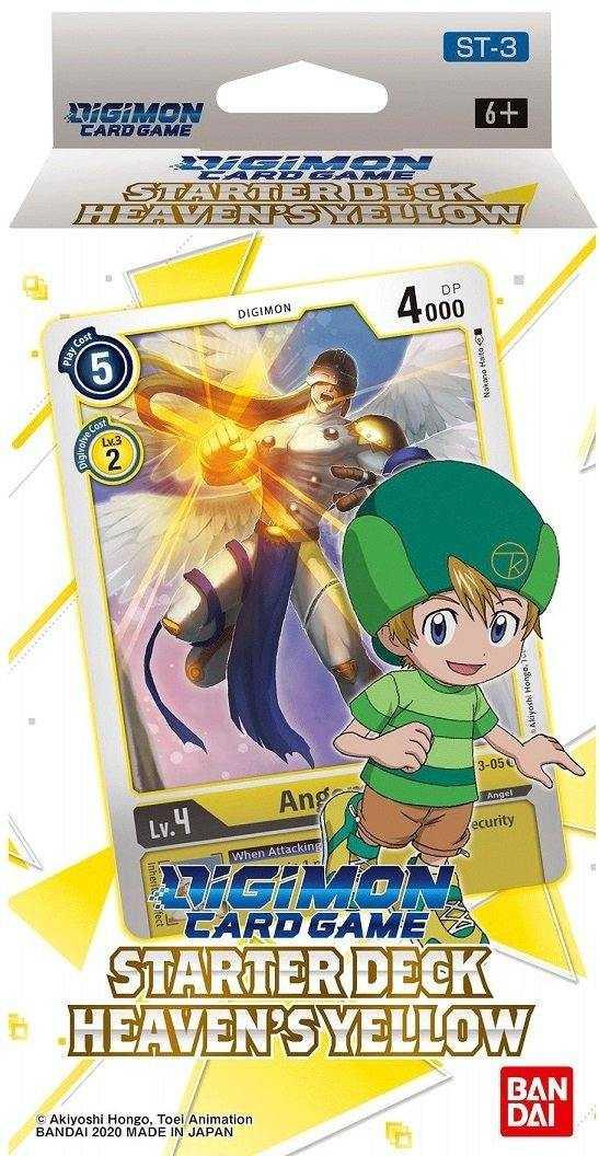 Digimon Card Game - HEAVEN'S YELLOW STARTER DECK ST-3 EN