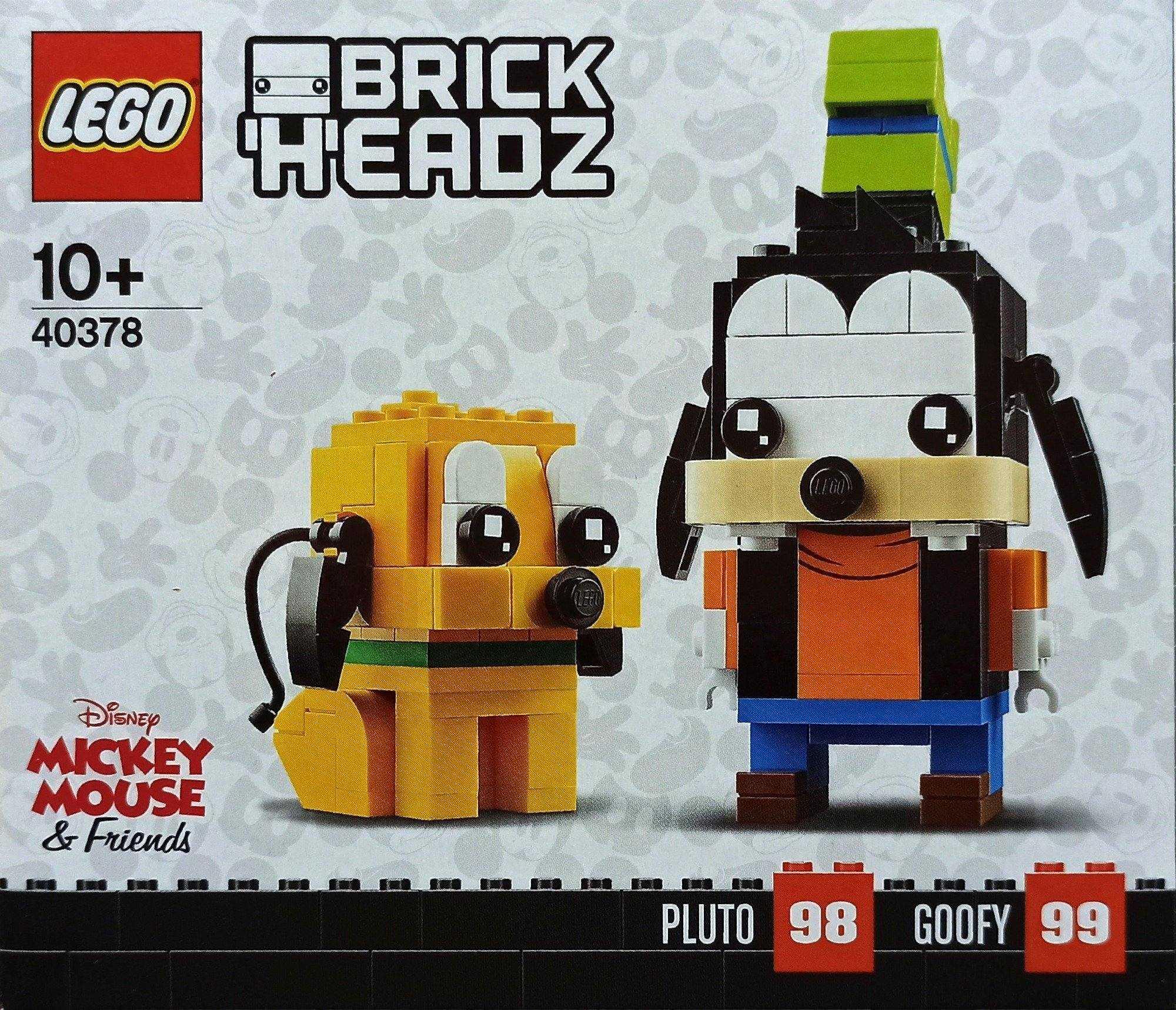 LEGO® BrickHeadz 40378 Goofy & Pluto - 214 Teile