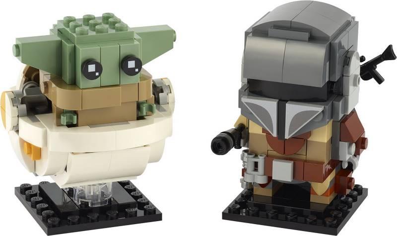 LEGO® BrickHeadz 75317 Der Mandalorianer und das Kind