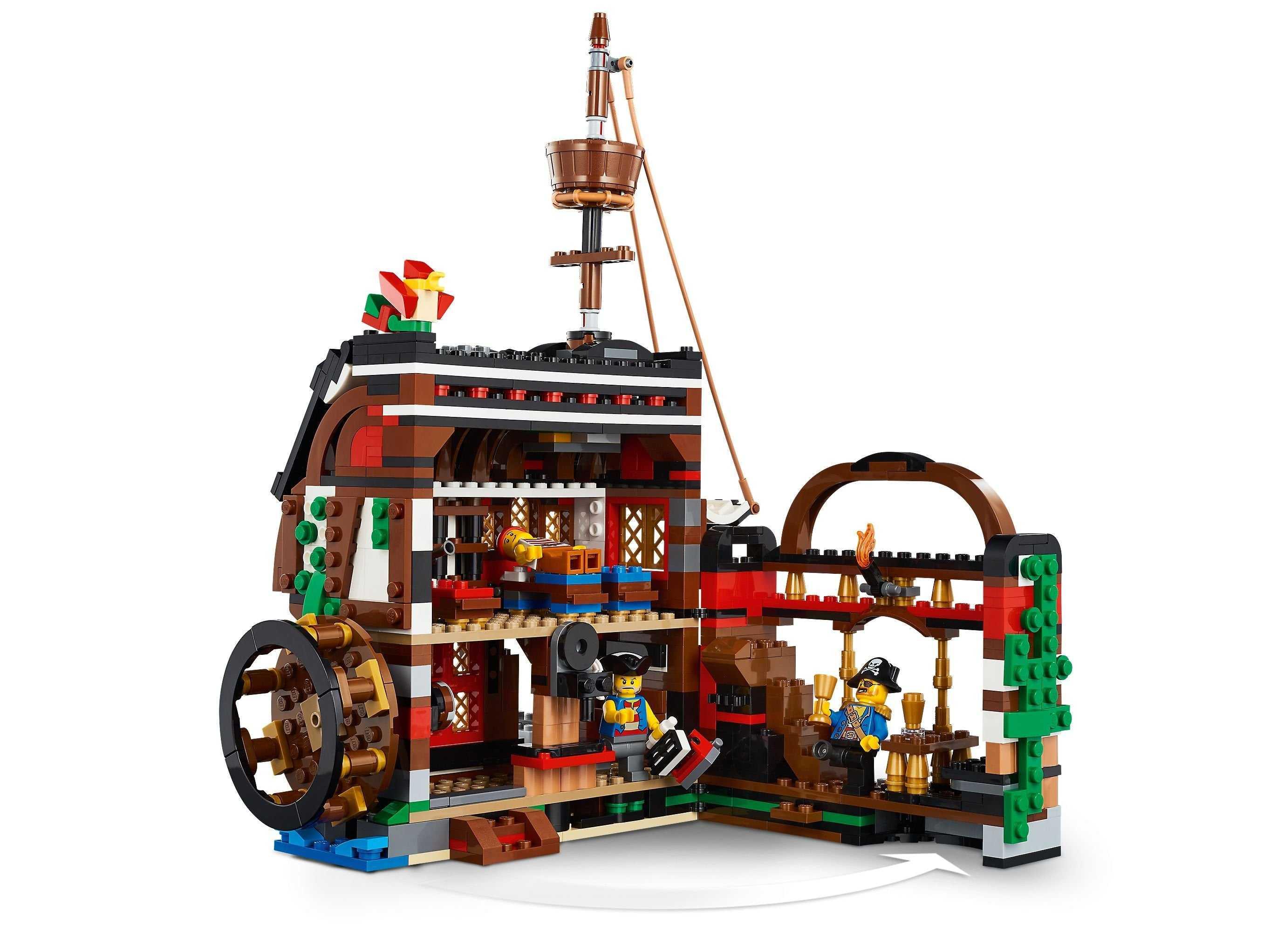 LEGO® Creator 31109 Piratenschiff Piratentaverne - 1264 Teile