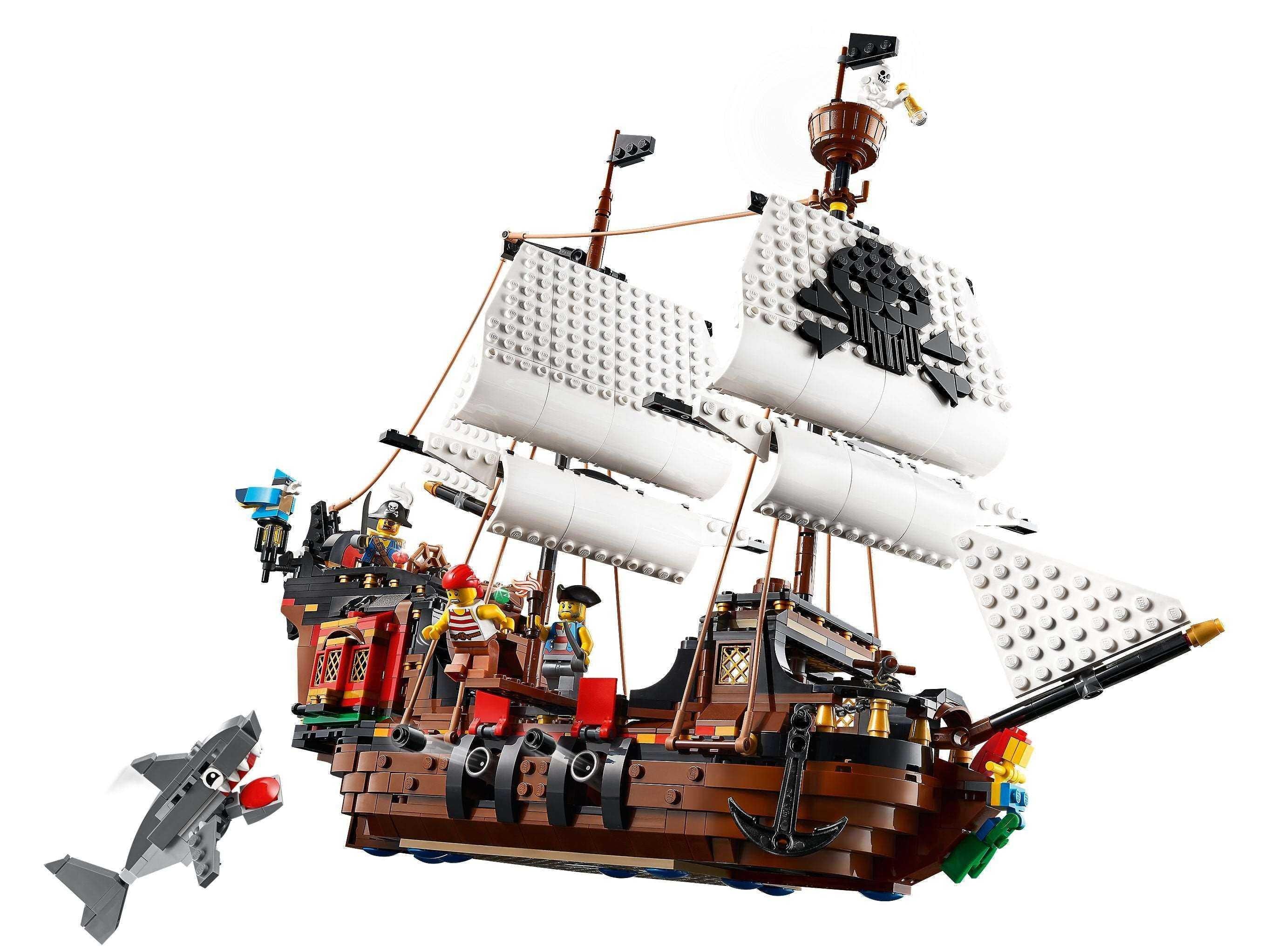 LEGO® Creator 31109 Piratenschiff Piratentaverne - 1264 Teile