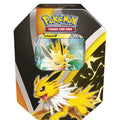 Pokemon Tin Box Jolteon V - Sword & Shield Fall 2021 - English TCG Cards - 4 Boosterpacks