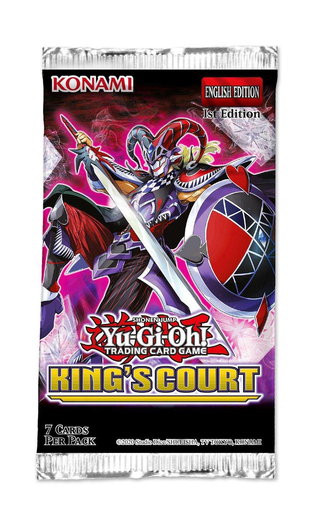 Yu-Gi-Oh! 24 Booster Display - King's Court - 1. Edition English Cards - sealed box
