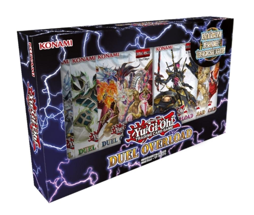 Yu-Gi-Oh! Duel Overload Box - 1. Auflage - Deutsche Karten - 6 Boosterpacks